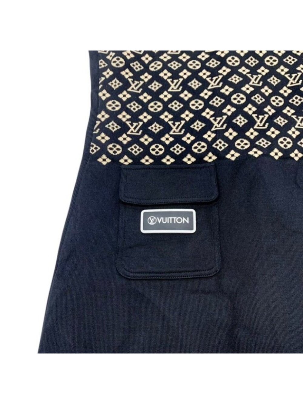 Louis Vuitton Dress Black Monogram Logo - Picture 4 of 10